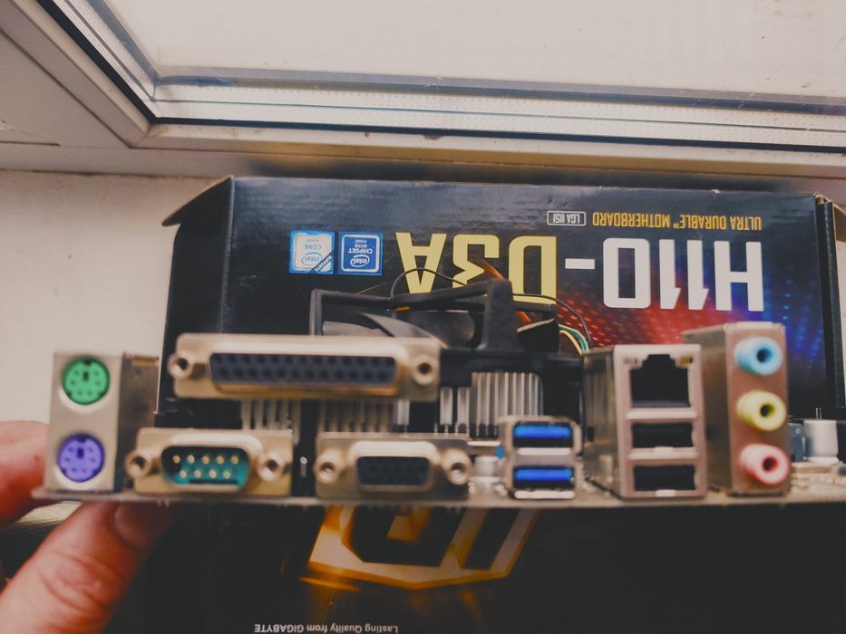 1151 сокет Gigabyte H110- D3A, G3930, 8 Gb DDR4, гарантія