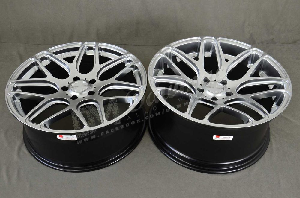 Felgi ISPIRI ISR10 19'' 8,5 ET15 + 10 ET22 5x120 Diamond Silver