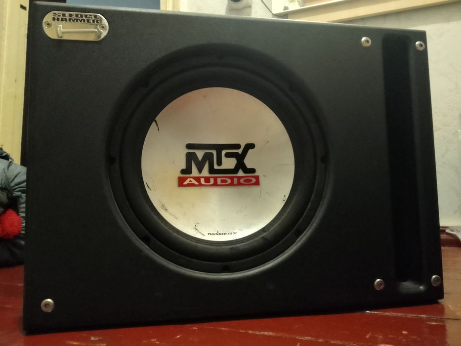 Сабуфер sledge hammer з підсилювачем pyramid