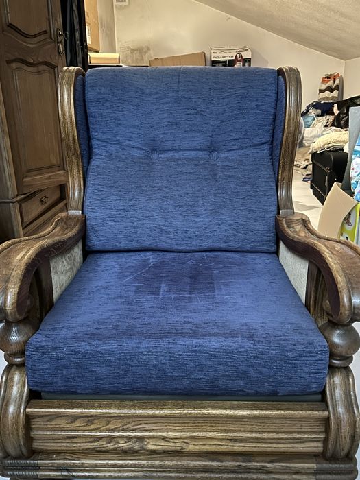 Cadeirões ( 2 ) de repouso madeira