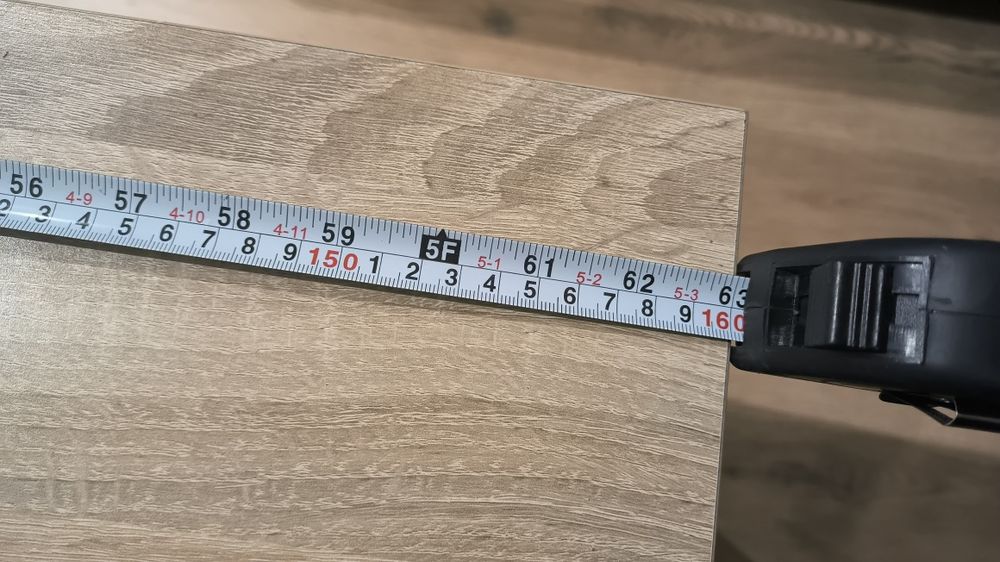 Duże biurko dąb sonoma