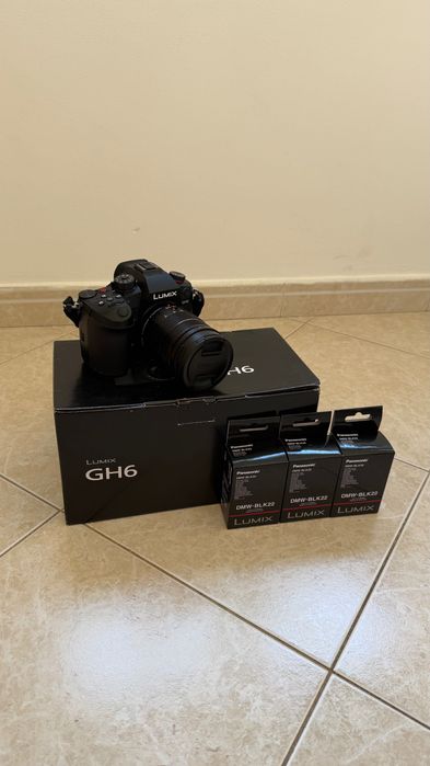 Kit Panasonic Lumix Gh6 + acessórios