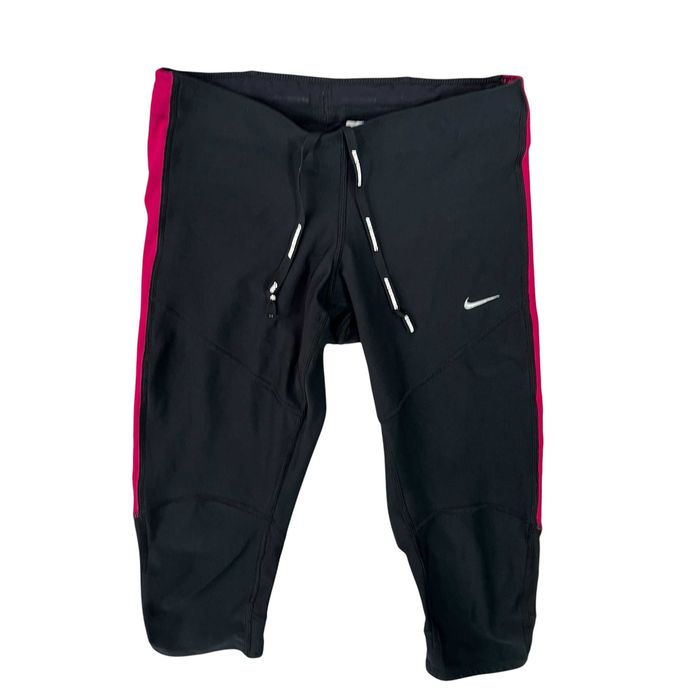Nike Running DRI-Fit spodenki do biegania 3/4 damskie XS legginsy getry fit bieganie siłownia sportowe rybaczki