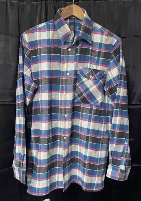 Чоловіча байкова сорочка, розмір 48, ворота - 40