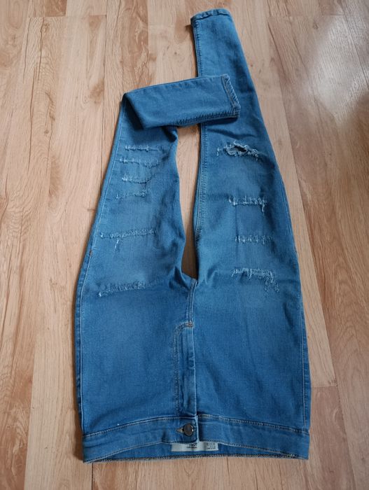 Jeansy rurki topshop Moto L