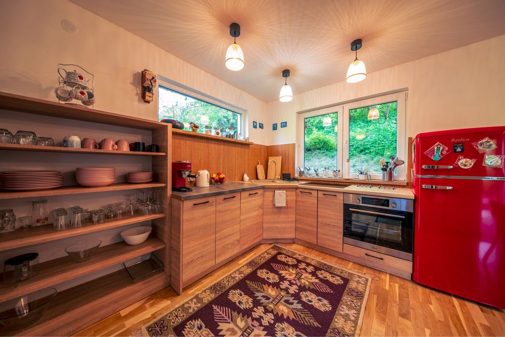 Nowoczesny dom w Bieszczadzkim lasie