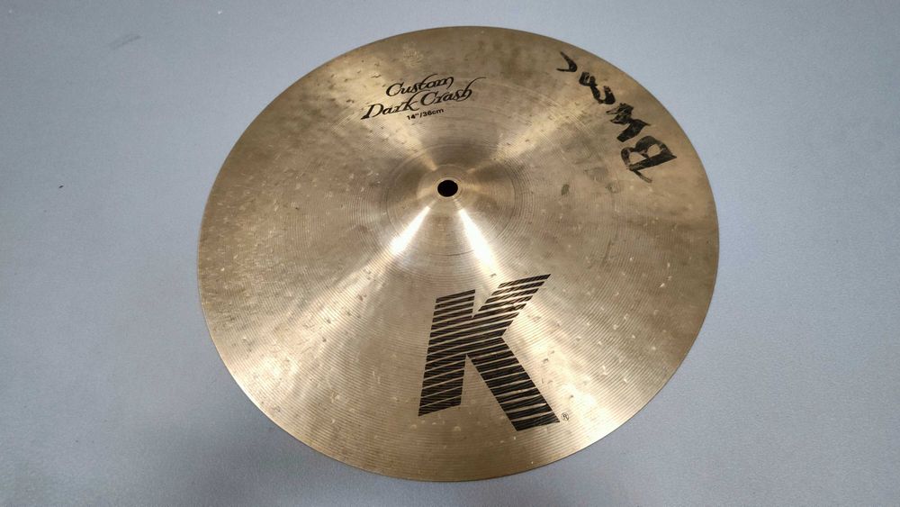 ZILDJIAN K Custom Dark Crash 14" - 715g - Talerz do perkusji - uszkodzony