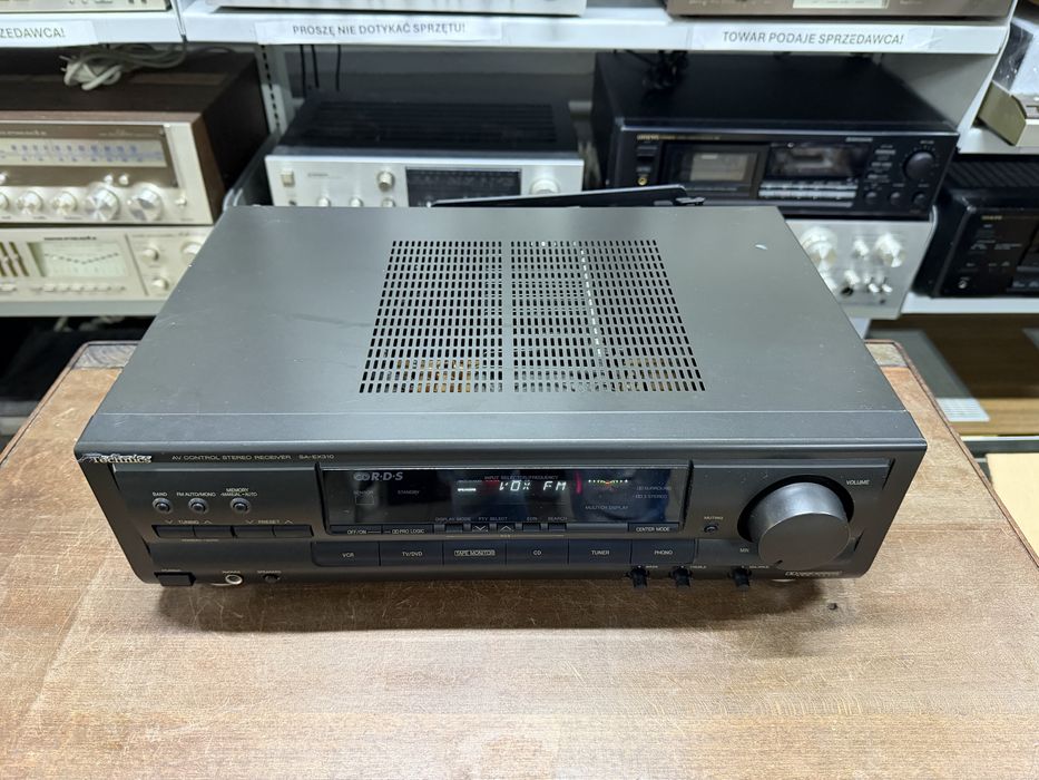 ‼️ Technics SA-EX310 – Amplituner Stereo Hi-Fi z Wejściem Phono i Cyfrowym Tunerem FM/AM | Audio Room