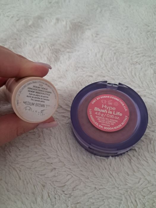 Róż kosas i bronzer Inglot cena za zestaw oryginalne