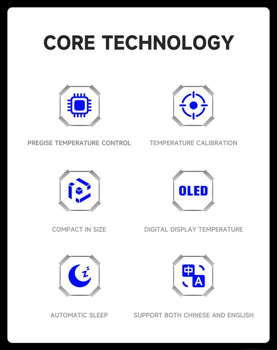 Mechanic Mini 210 смарт паяльник 40W