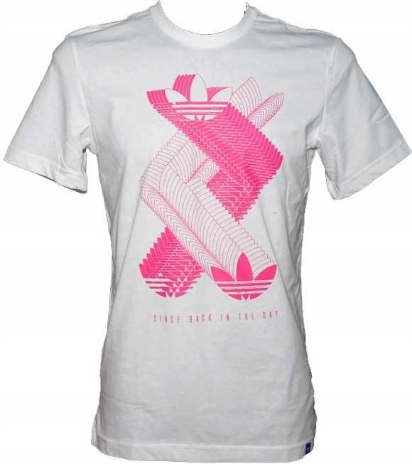 Koszulka T-shirt adidas biała męska G Disruptive bawełna r. M