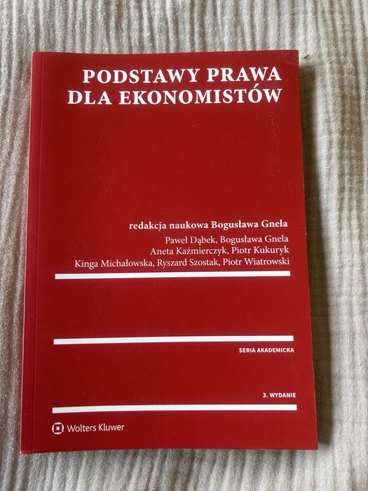 podstawy prawa dla ekonomistów Wolters Kluwer