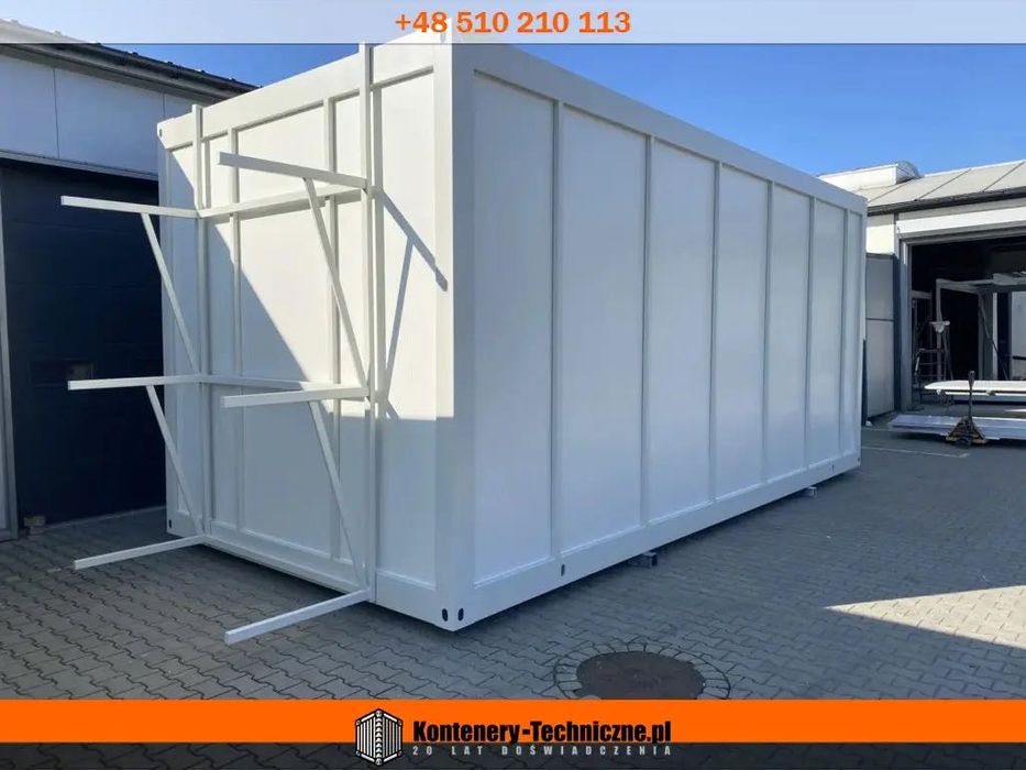 Kontener techniczny 2450x5000 pod magazyn energii | stalowy | producent
