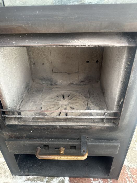 Котел на дрова,привезений з Німеччини