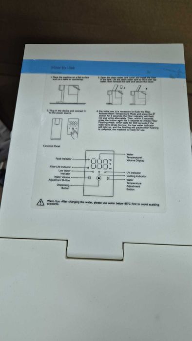 DREAME C10 – dystrybutor wody z filtracją LAMPĄ UV I REGULACJĄ TEMP