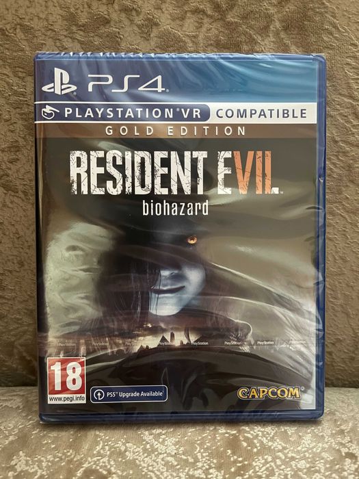 Resident Evil 7 Biohazard Gold Edition PS4 диск новий