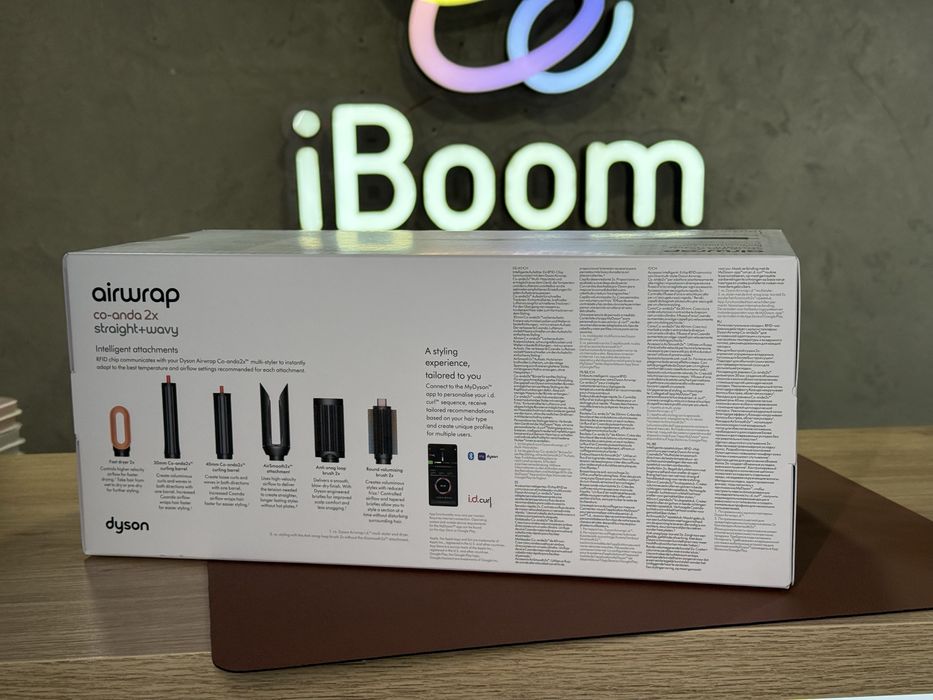 Стайлер для волосся Dyson Airwrap Coanda 2х Multi Styler & Dryer (Ceramic Apricot/Topaz)