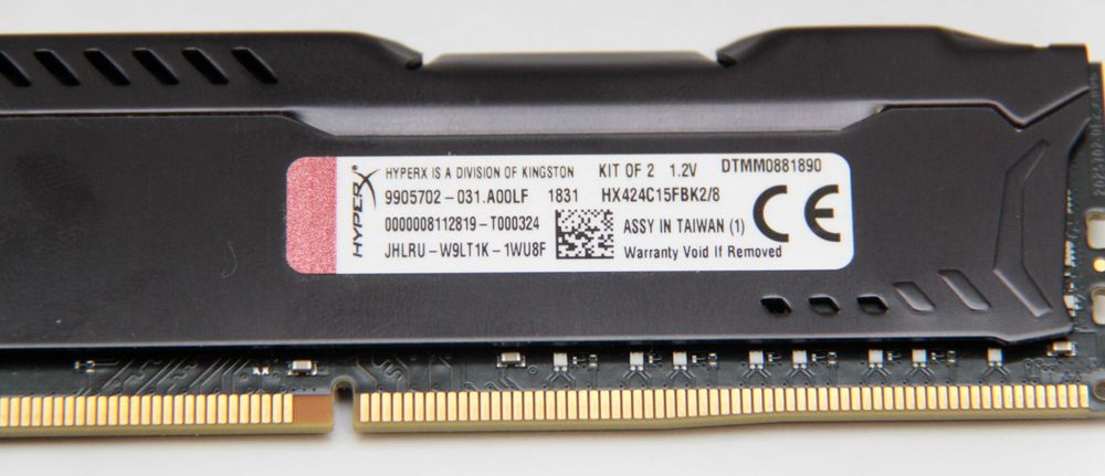 Ігрова оперативна память Kingston HyperX Fury DDR4 16Gb