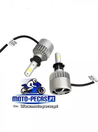 Lâmpadas em leds H1 - H3 - H4 - H7 - H8 - H9 - H 11 - Hb2 H13 luz