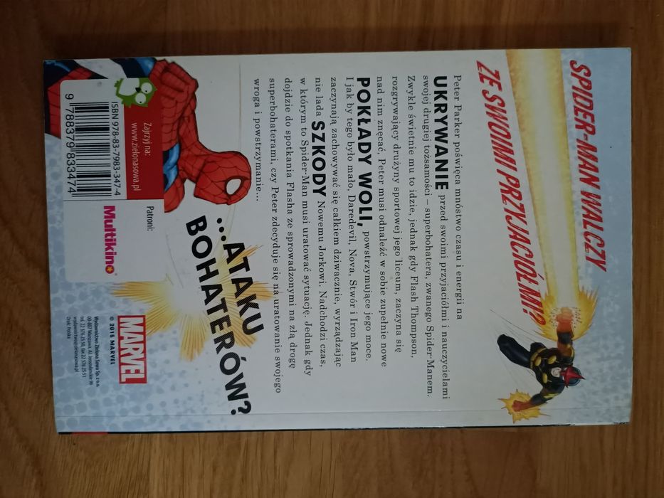 Atak Bohaterów Marvel Spider-Man