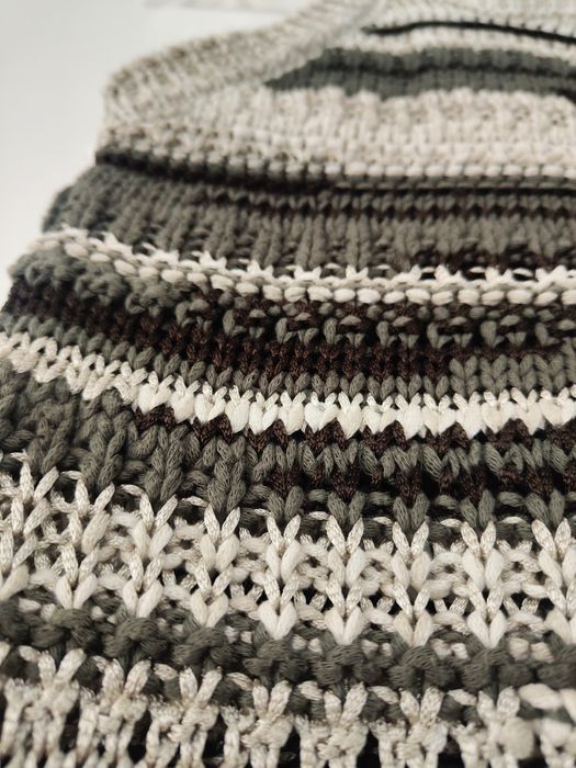 Top Massimo dutti 34 XS szydelkowy dzianinowy bez rękawów