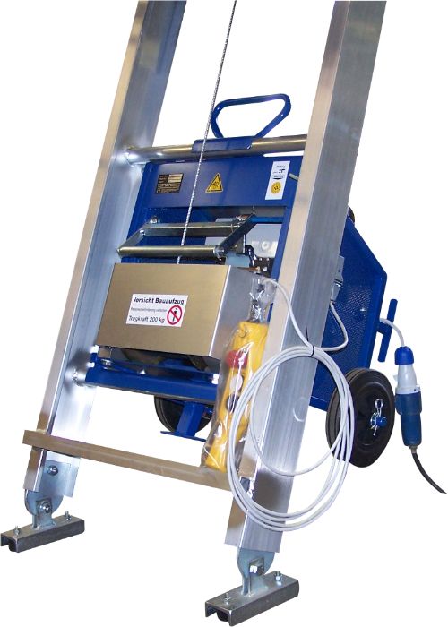 Winda dekarska wyciąg drabina SIMPLEX STI 250 wciągarka geda bocker