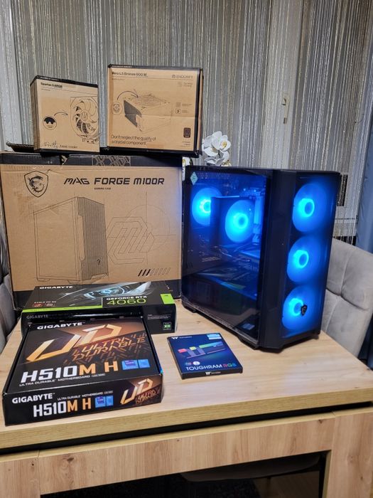 Komputer do gier i5-11400F/RTX 4060/16GB RAM/1TB SSD/Windows 11