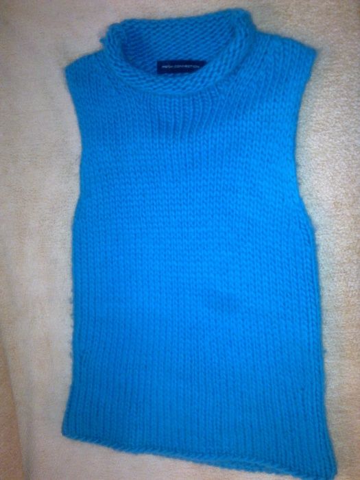 Безрукавка брендовая шерстяная - р S