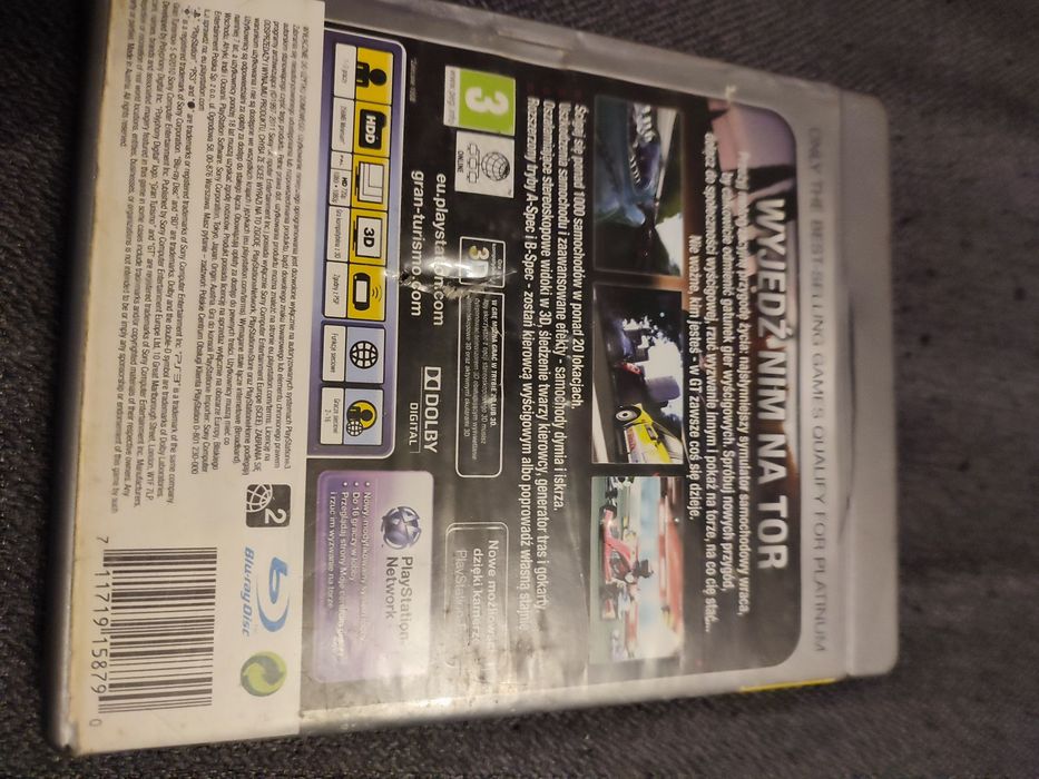 Gra na konsole PlayStation PS3 Gran Turismo 5 wyścigi