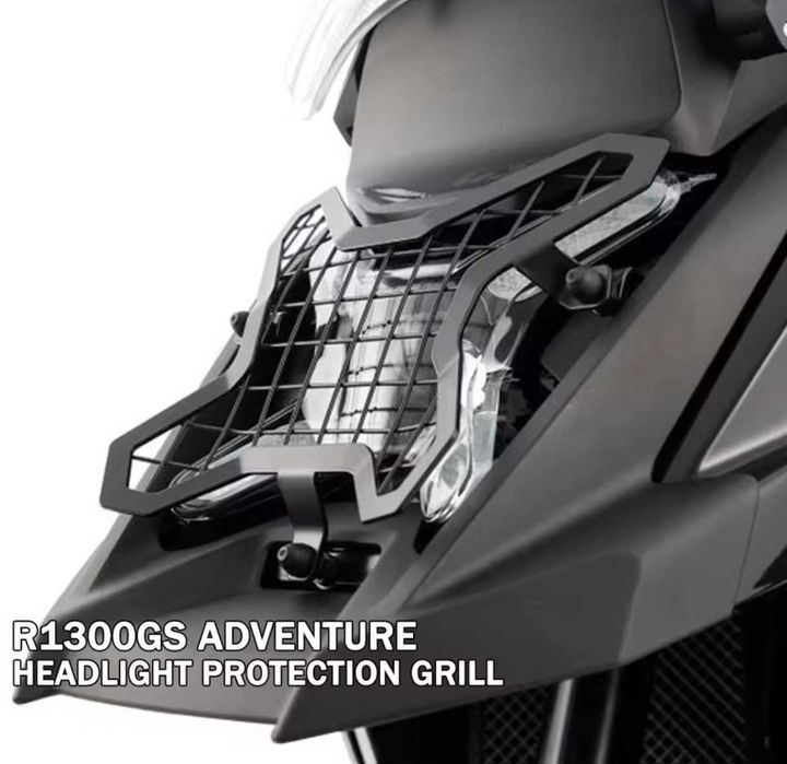 Proteção/grelha de farol em acrilico bmw R1300 Adventure GS