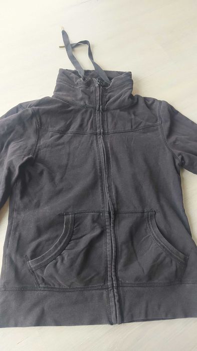 Czarna bluza, rozpinana, H&M rozm S
