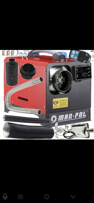 Автономный обогреватель Mil-Tek 8кВ и 12,дизельний обігрівач автономка