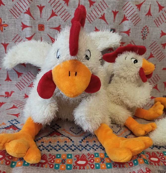 Игрушки мягкие «Семья курочек»-4шт. Anna Club Plush Голландия+ подарок