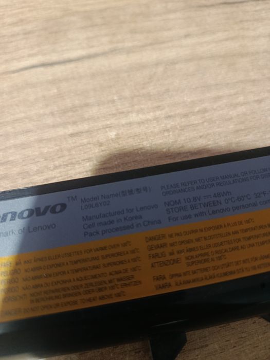 Bateria do laptopa Lenovo L09L6Y02 Oryginał