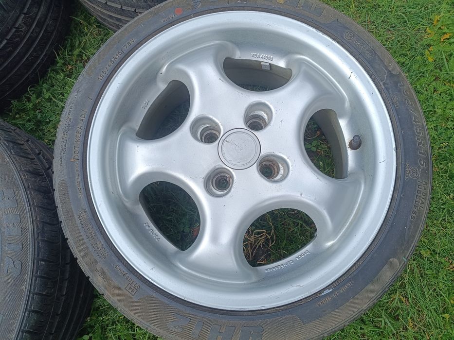 felgi aluminiowe 4x98 fiat 500 bravo palio punto barchetta qubo