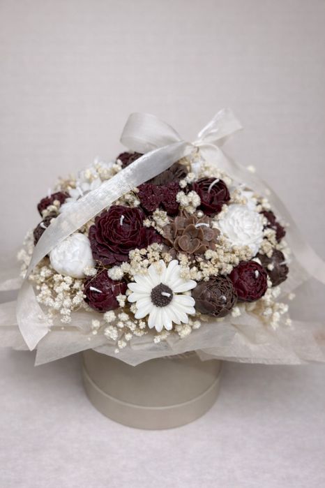 Sojowy  flower box idealny prezent.