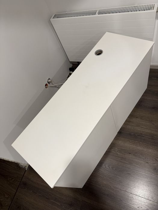 Komoda lakierowana biały mat