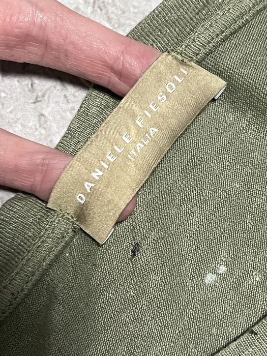 Лляна футболка Daniele FIESOLI (оригінал, made in Italy)