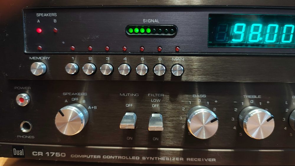 Amplituner DUAL VR1750 wysyłka po 28.12.2025.