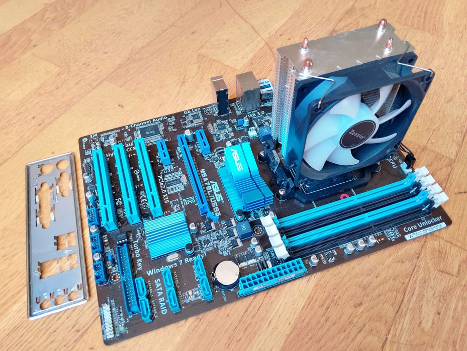 Asus M5A78L/USB3 + FX-4100(3.7GHz, AM3+) + башня