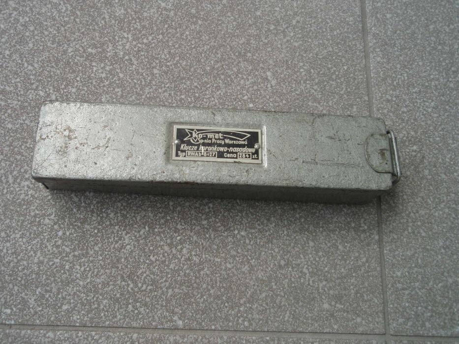 klucze koronkowe nasadowe z PRL_u