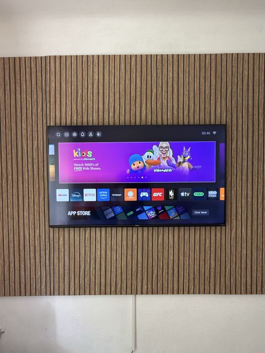 Tv smart 55 4k em perfeito funcionamento