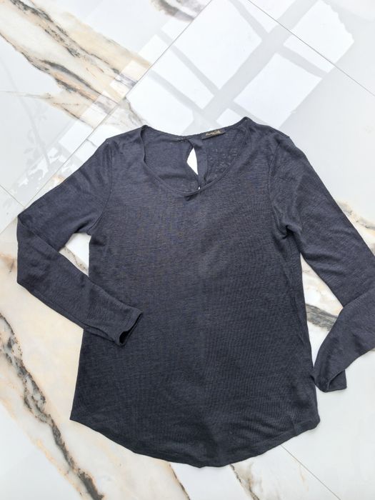 Massimo dutti bluza z 100% lnu