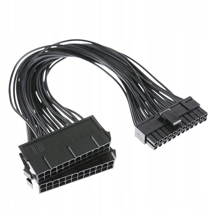 Kabel ATX 24pin Dual PSU 2 zasilacze ADD2PSU