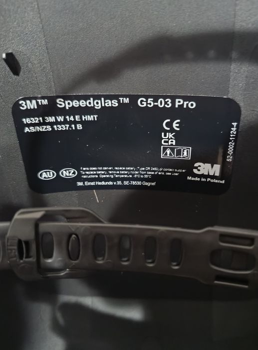 Sprzedam nową maskę Speedglas G5-03VC