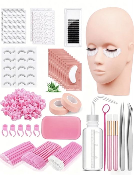 (NOVO!) Kit de Treino para Extensão de Pestanas