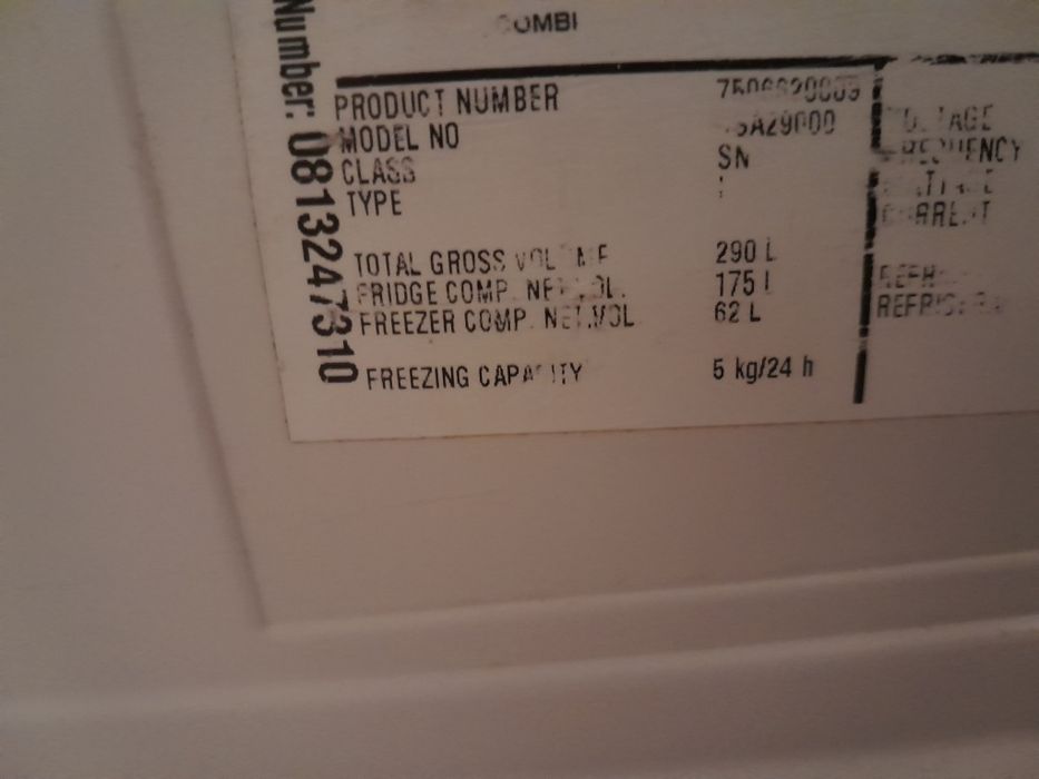 Lodówka Beko uszkodzona