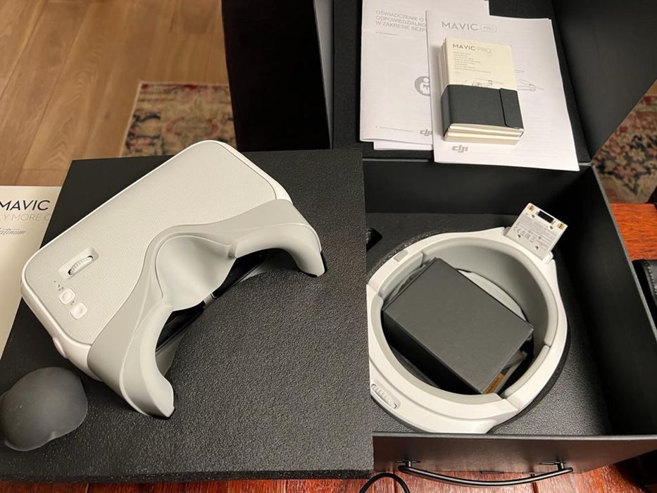 DJI Mavic Pro platinum FMC + gogle DJI