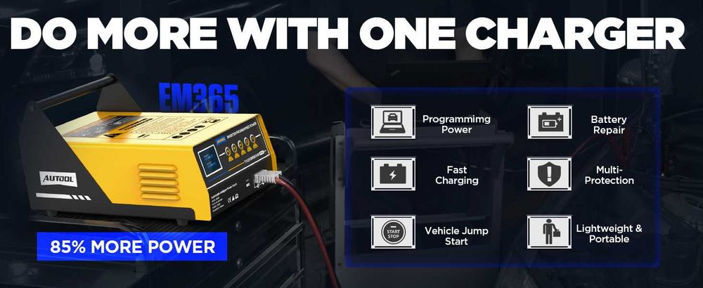 Carregador Baterias + Establizador Corrente + Boster de Arranque