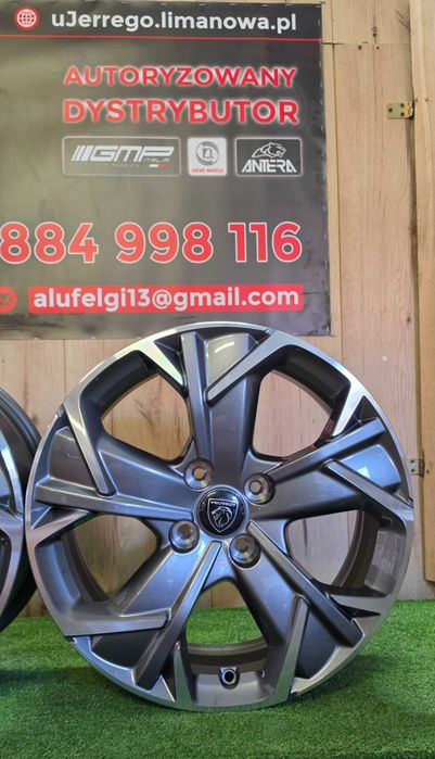 Nowe alufelgi PEUGEOT 17x4x108 - 2008, 3008 ,208, 307, 308